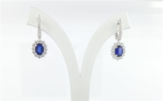 Boucles d'oreilles Crivelli Femme in Or blanc Smeraldo 393-C026-BO - 393-C026-BO